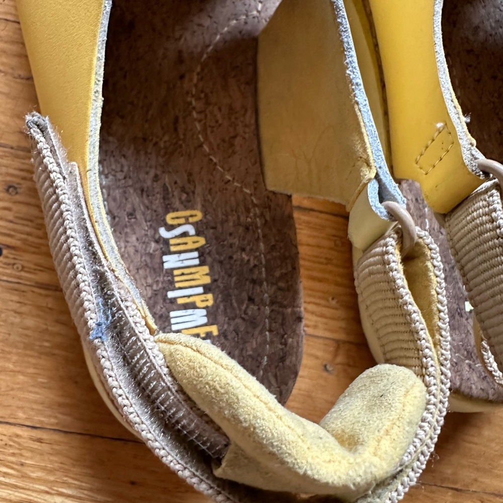 Camper Yellow Twins Sandals - Picture 3 of 6